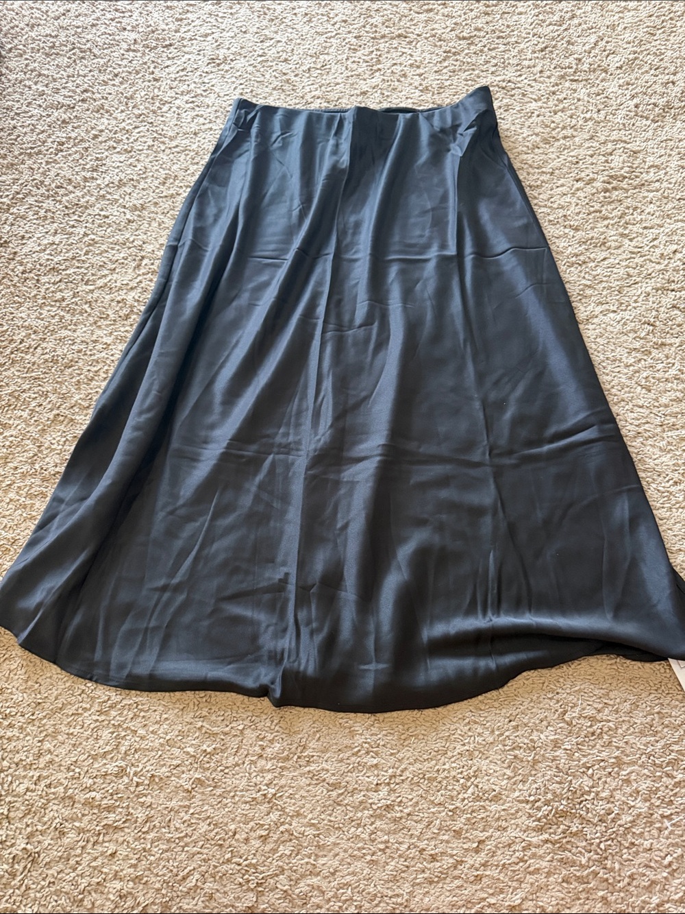 Black A-Line Women's Skirt size xl